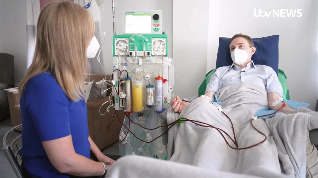 ITV News, BBC News и ARTE TV - выдержки из некоторых последних репортажей о нашем Центре афереза и H.E.L.P. аферезе для лечения посткоклюшного синдрома, синдрома после отпуска и хронических заболеваний.